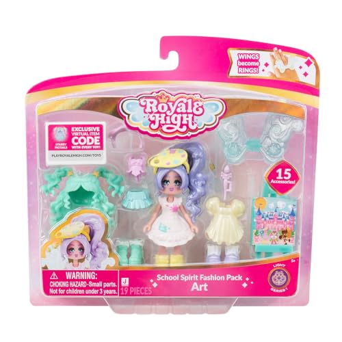 Royale High 3″ School Spirit Fashion Pack: Art - Light Series 1
